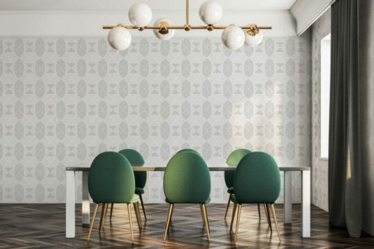 Gray geometric abstract stick on wallpaper