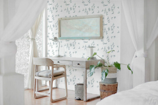 Flying birds stick on wallpaper