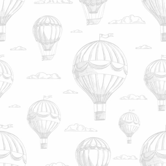 Air baloon removable wallpaper