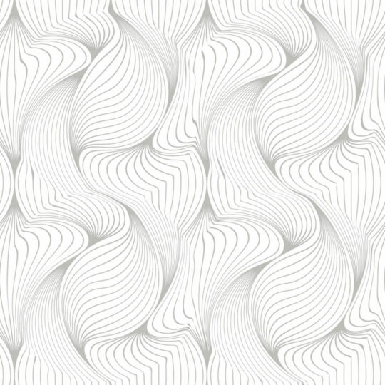 Gray and white abstract removable wallpaper