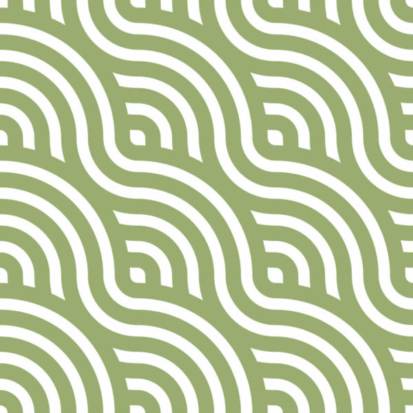 green and white wave adhesive wallpaper