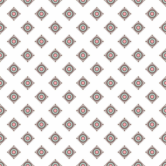 Ornamental square removable wallpaper