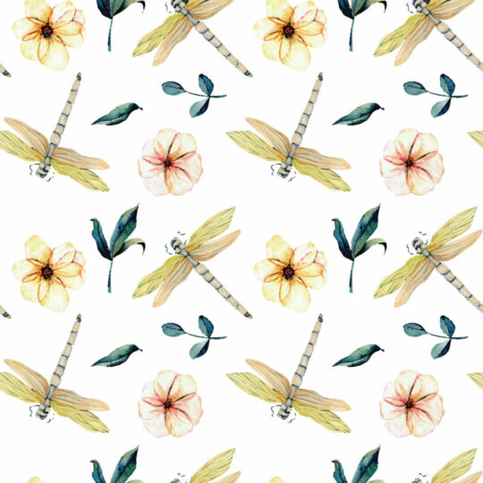 Dragonfly removable wallpaper