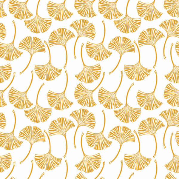 Ginkgo removable wallpaper