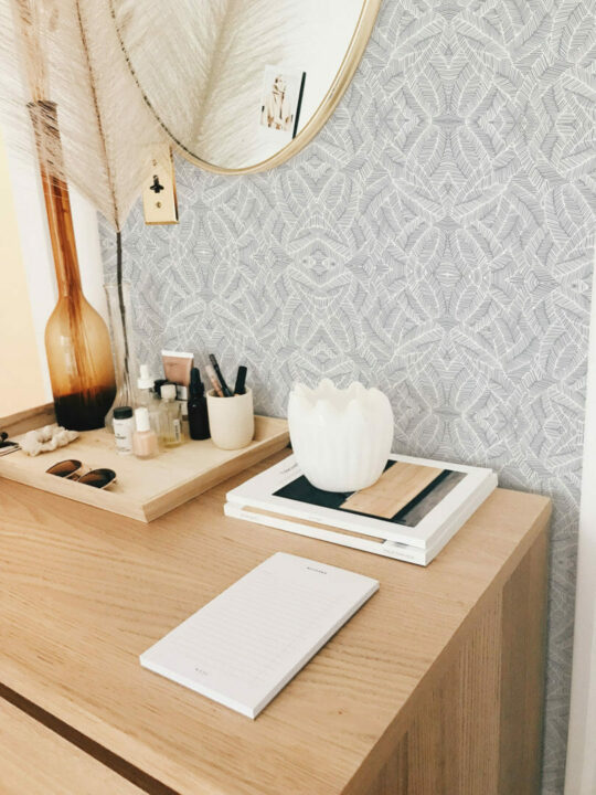 Abstract geometric stick on wallpaper