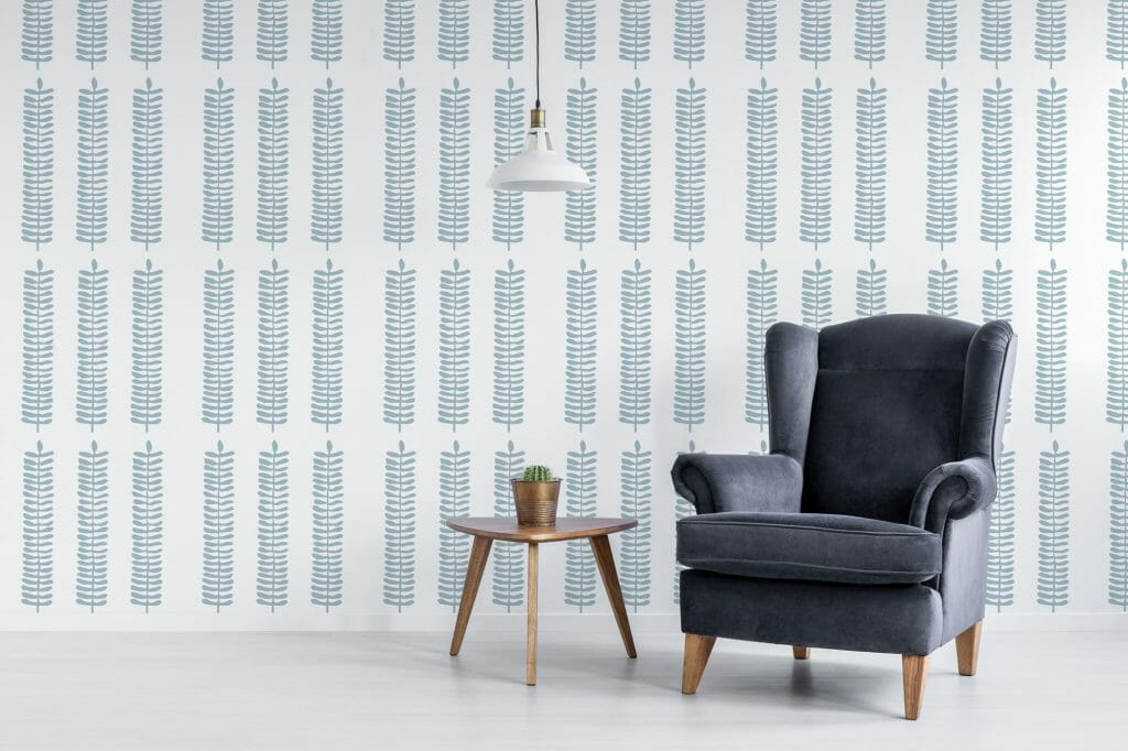 Scandinavian peel and stick wallpaper | Fancy Walls