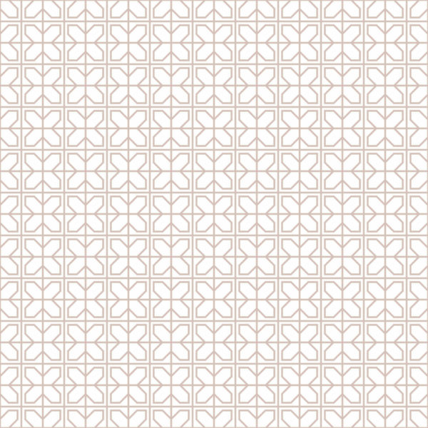 self-adhesive beige and white geometric wallpaper