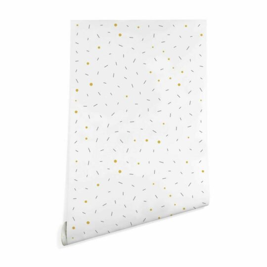 Minimalist confetti wallpaper peel and stick