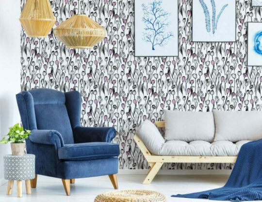 Tulip wallpaper for walls