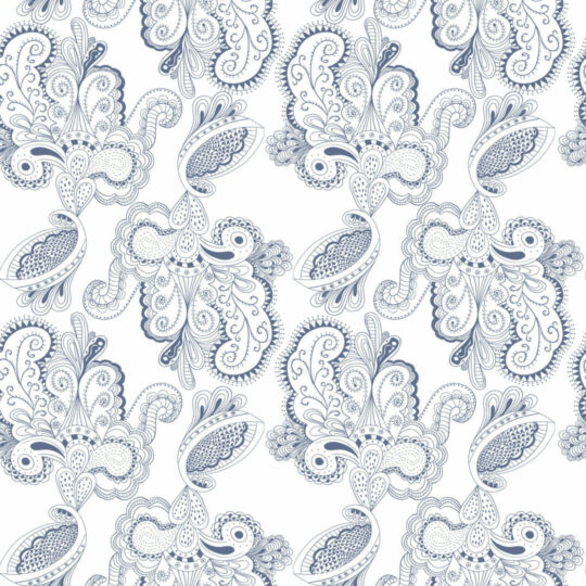 Paisley removable wallpaper