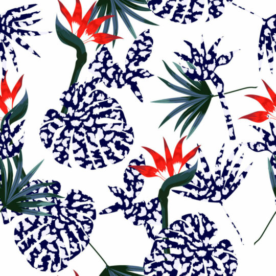 Birds of paradise removable wallpaper