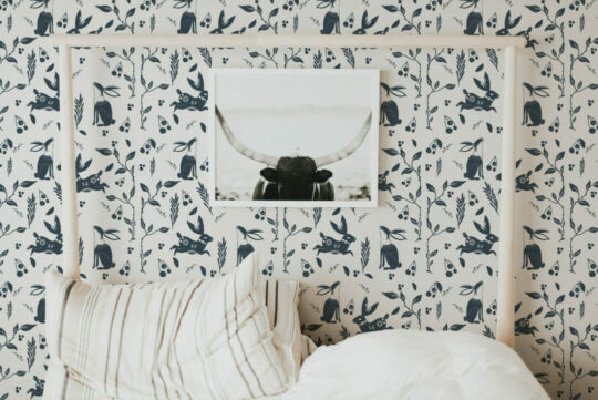 Scandinavian animals wallpaper for walls
