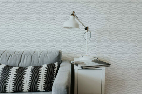 Modern geometric peel stick wallpaper