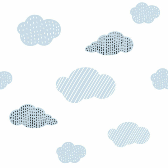 Cloud removable wallpaper