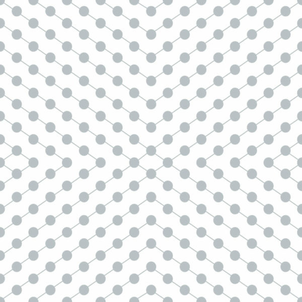 Gray polka dot removable wallpaper