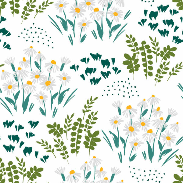 Meadow removable wallpaper