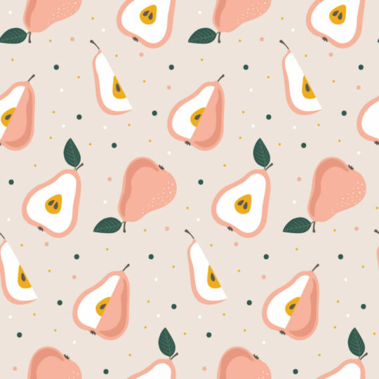 Pear removable wallpaper