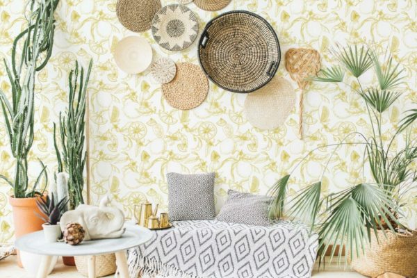 Aesthetic lemon temporary wallpaper