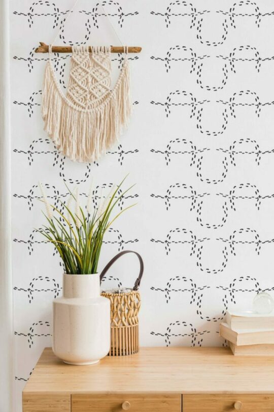 Horseshoe peel and stick wallpaper