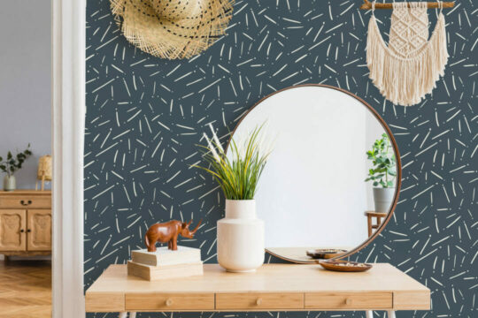 Sprinkle peel and stick removable wallpaper
