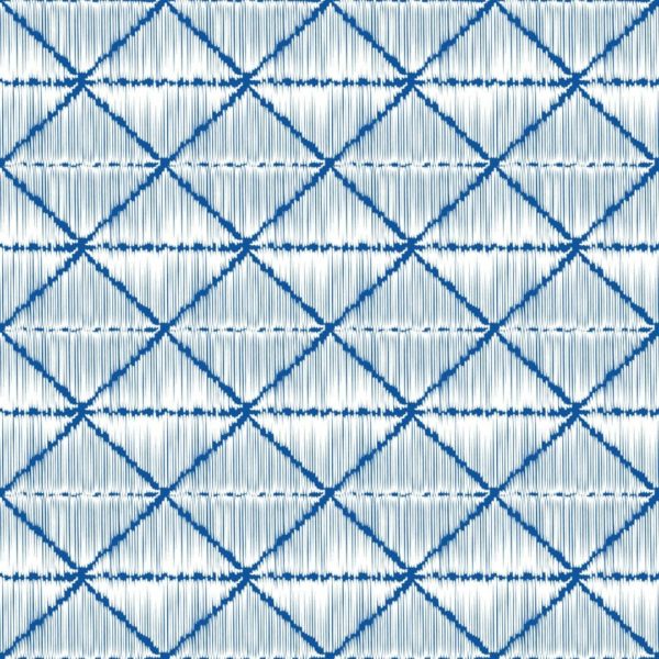 Geometric ikat removable wallpaper