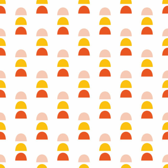 Boho shapes removable wallpaper