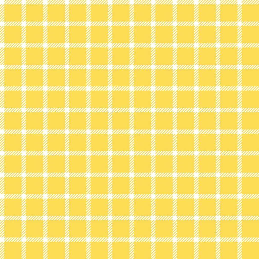 Yellow gingham wallpaper - Fancy Walls