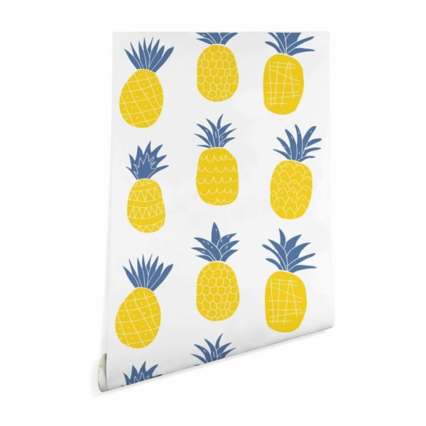 Pineapple self adhesive wallpaper