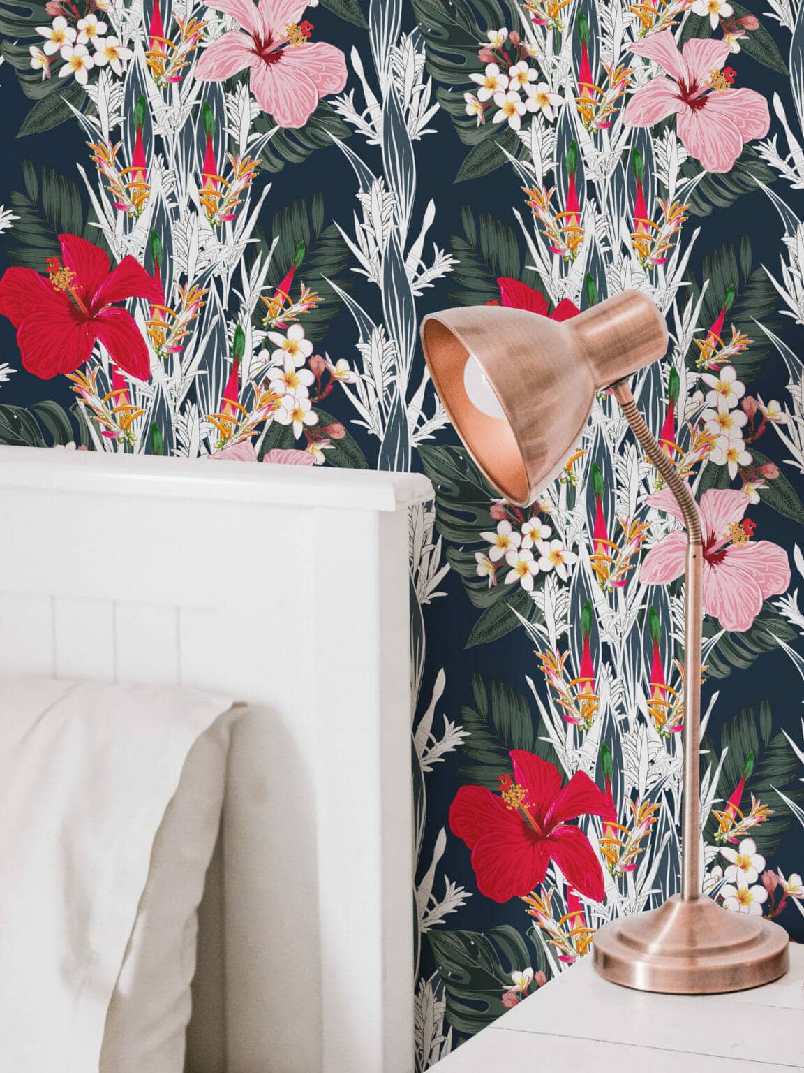 Bold Floral Wallpaper For Walls