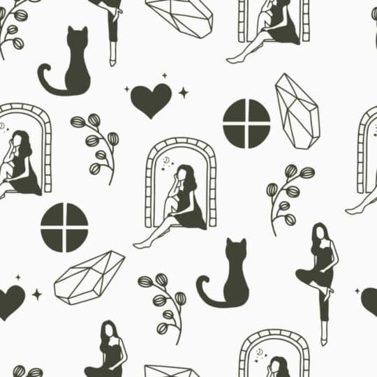 Girly removable wallpaper