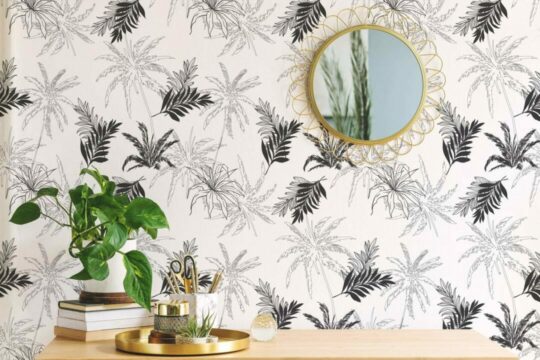 Palm wallpaper for walls