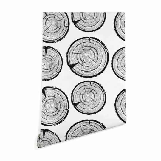Tree trunk wallpaper peel and stick