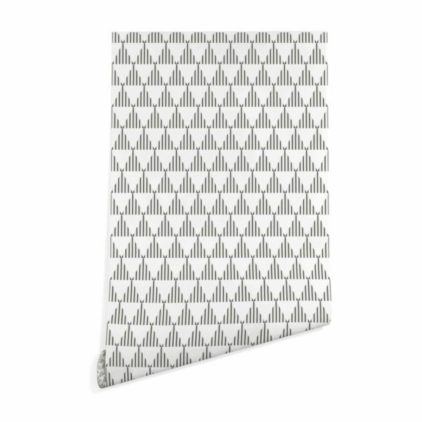 Geometric triangle wallpaper peel and stick