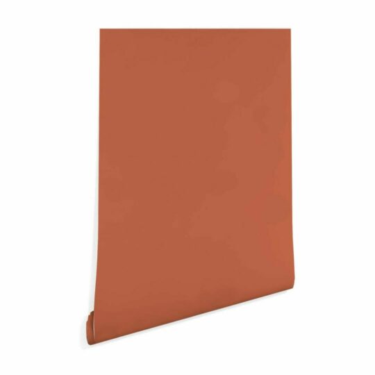 Brown solid color peel and stick removable wallpaper