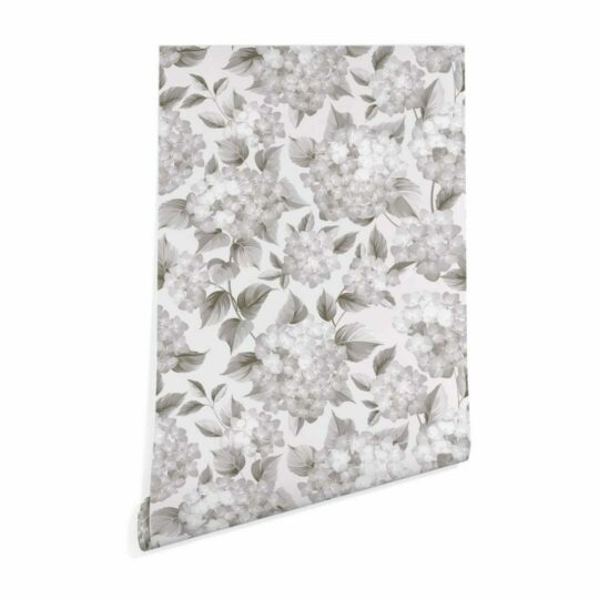 Hydrangea wallpaper peel and stick