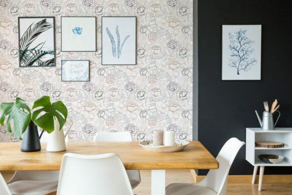 Peony flower wallpaper for walls