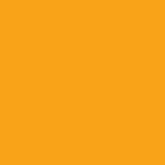 Orange solid color removable wallpaper