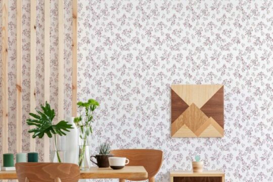 Ditsy floral peel stick wallpaper