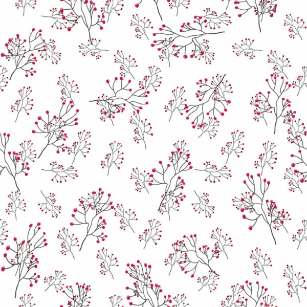 Ditsy floral removable wallpaper