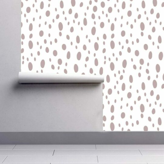 Irregular dots sticky wallpaper