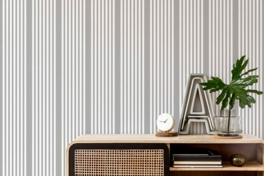 French stripe self adhesive wallpaper