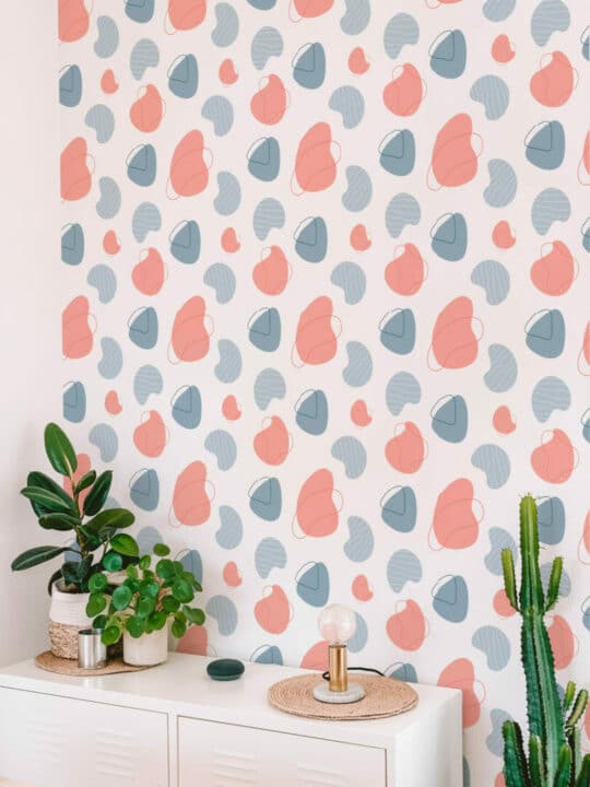 Aesthetic abstract wallpaper for walls