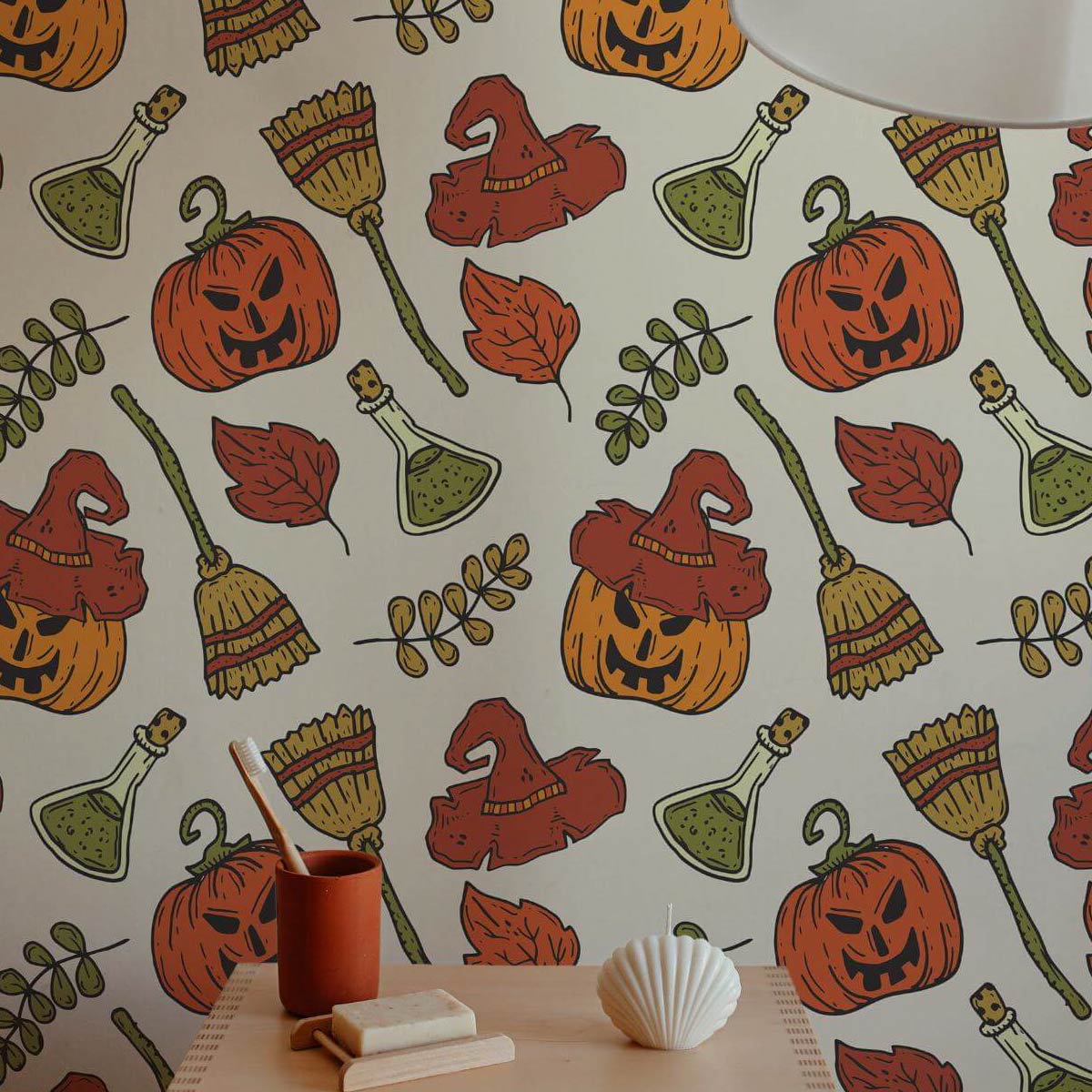 3 Spooky Wallpaper Designs For Your Walls This Halloween