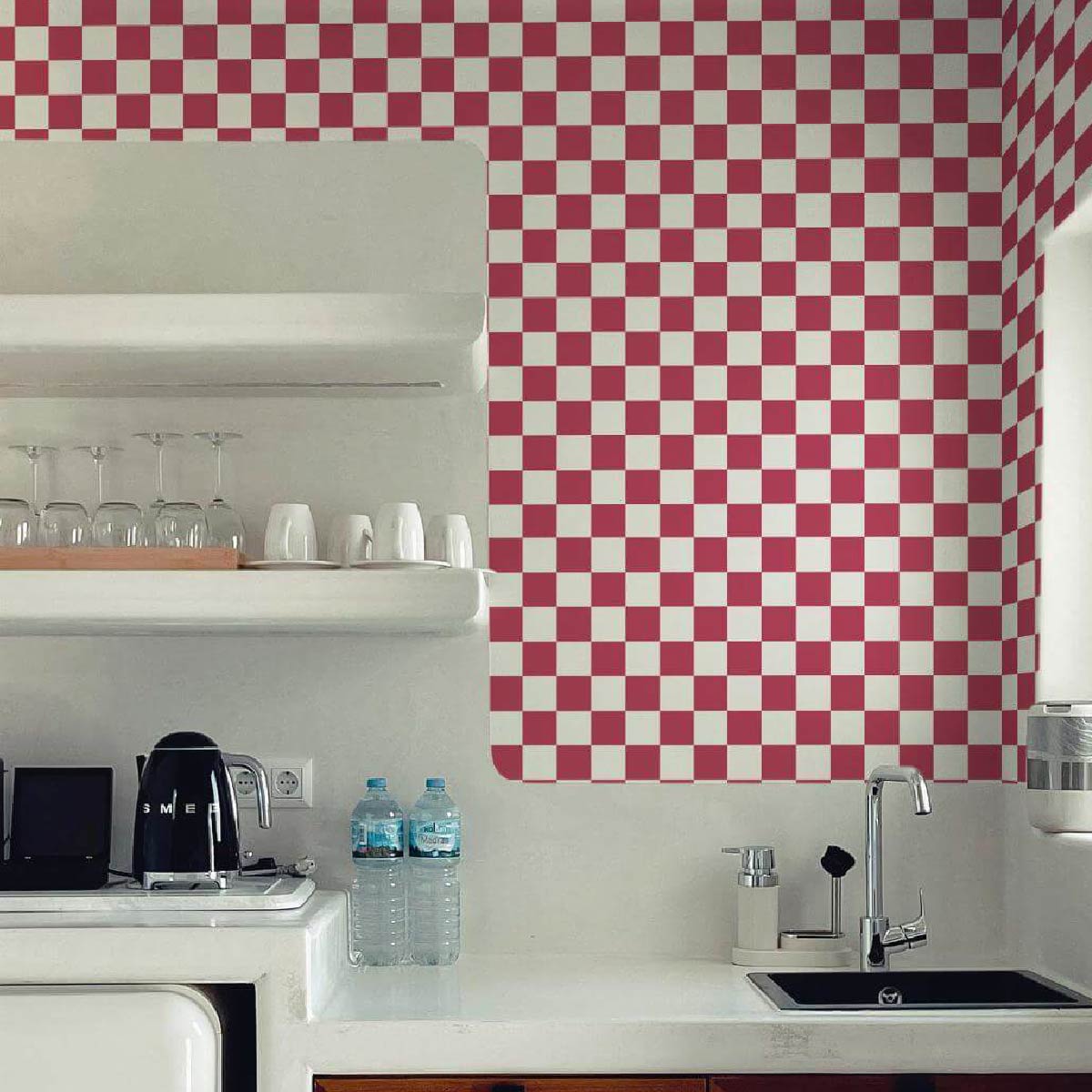 3 Wallpaper Designs With Pantone’s Color Of The Year Viva Magenta