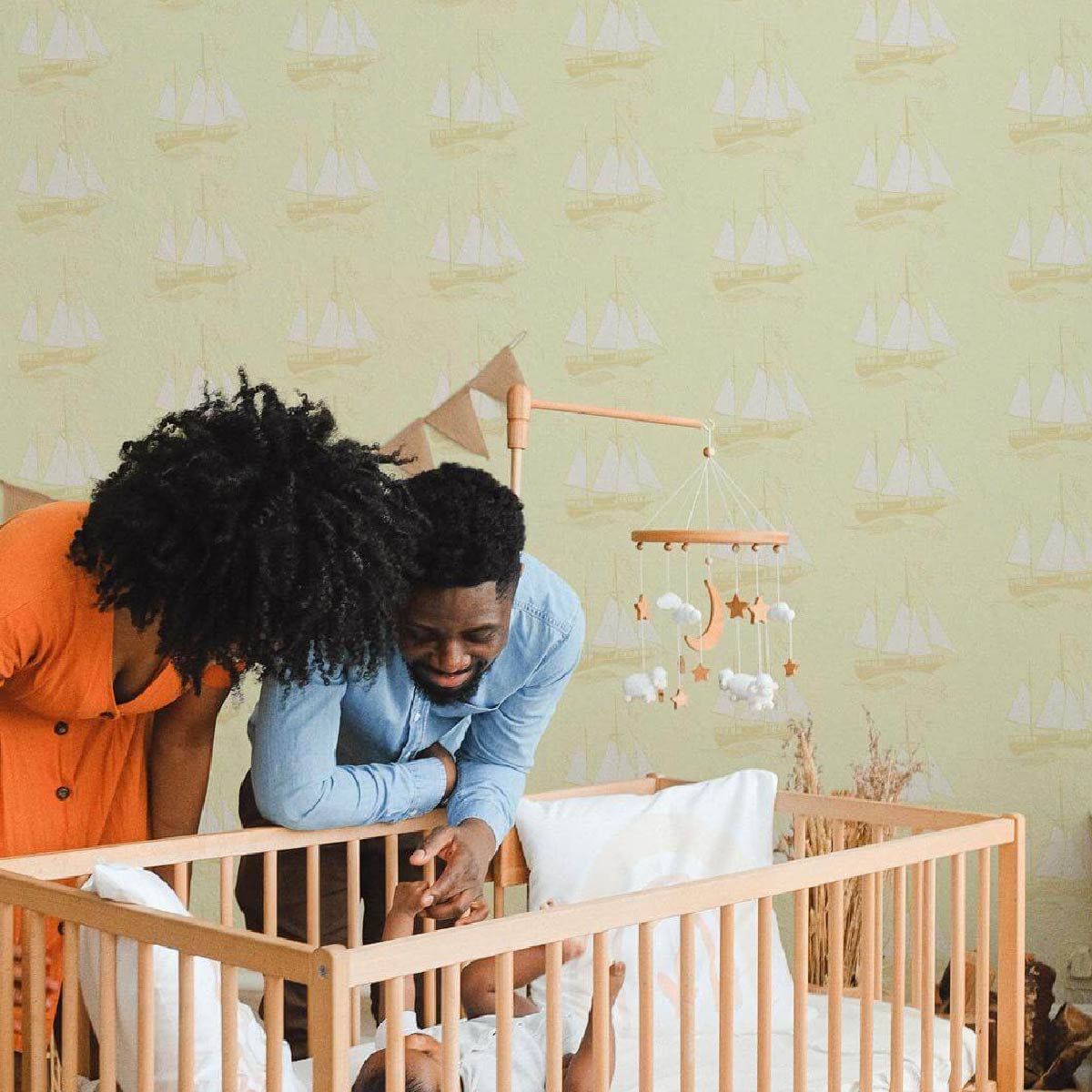6 Cream-Colored Nursery Wallpapers to Light Up Your Little One’s Room