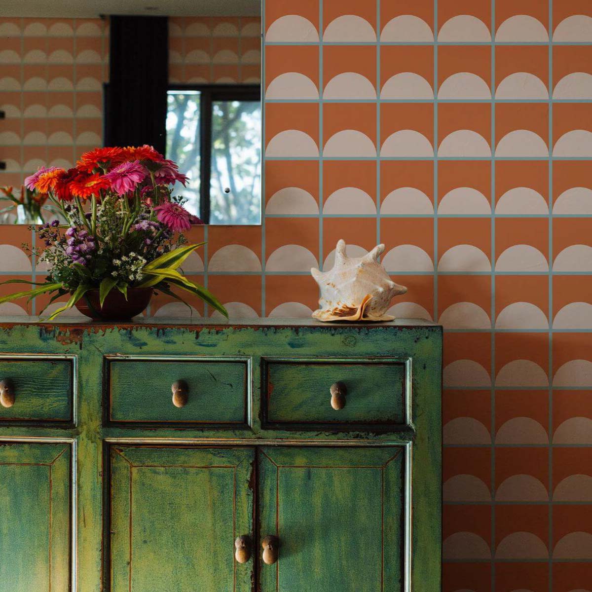 The Art of Combining Solid Colors with ‘Terracotta Evenings’