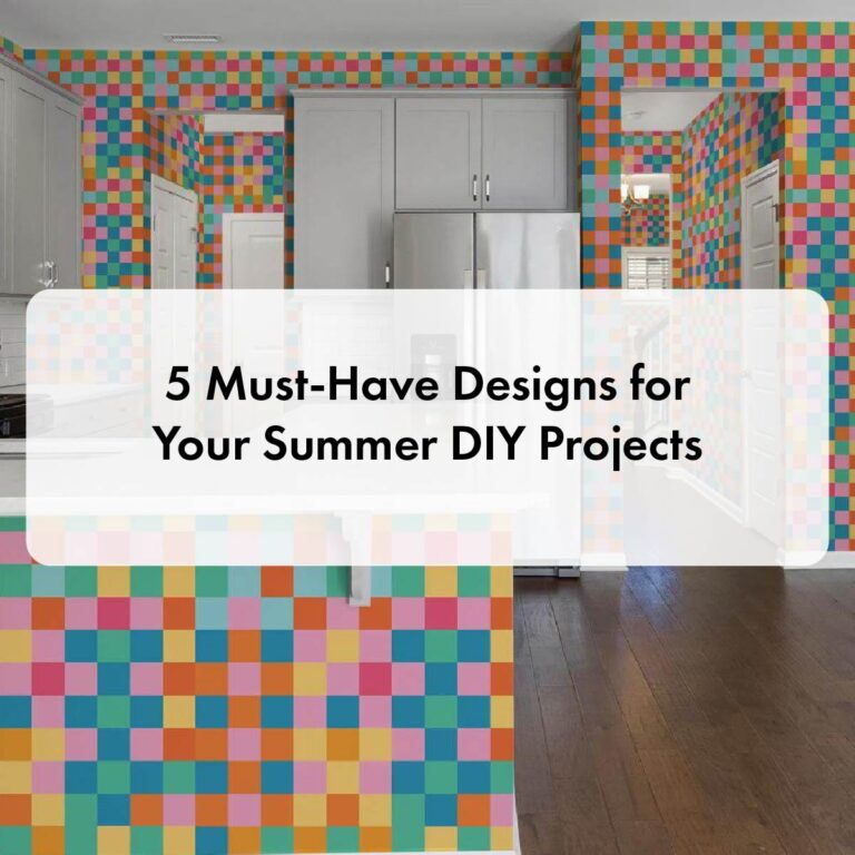 5 Must-Have Wallpaper Designs for Your Summer DIY Projects | Fancy Walls