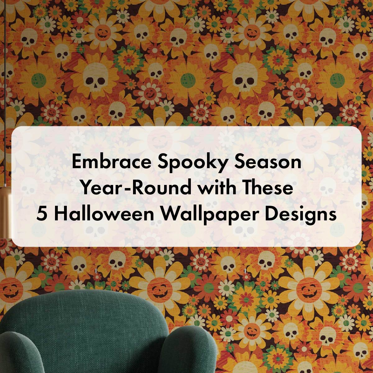 Embrace Spooky Season Year-Round with These 5 Halloween Wallpaper Designs