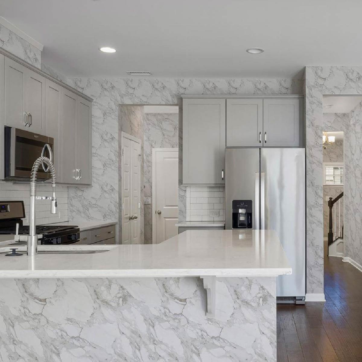 6 creative ways to use wallpaper in your kitchen