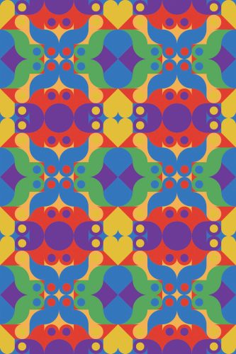 Fancy Walls PsycheSplash Peel and Stick Wallpaper